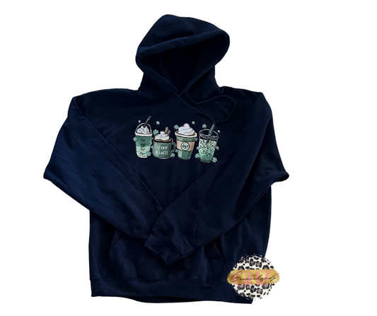 St. Patrick hoodie (L)