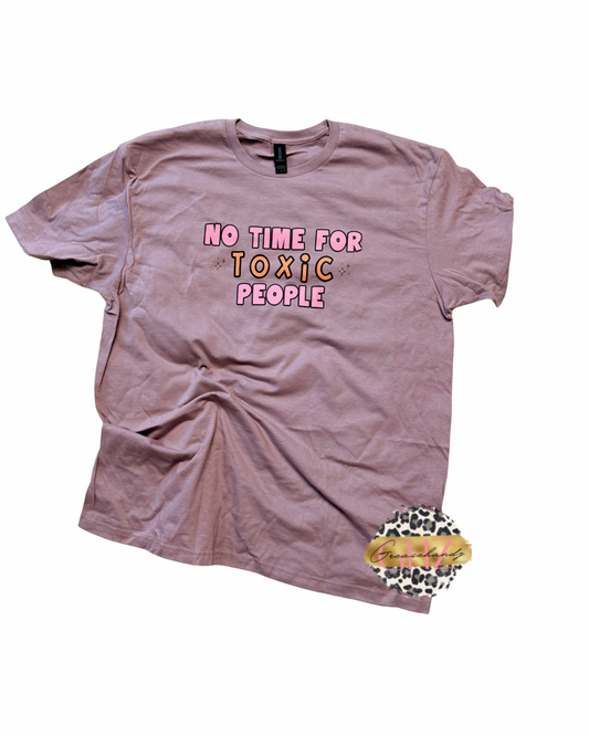 No time for toxic people