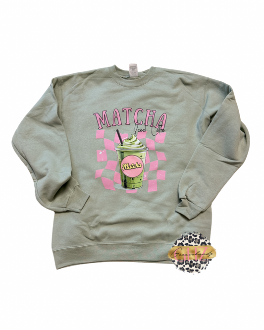 Matcha Iced Latte Sweatshirt