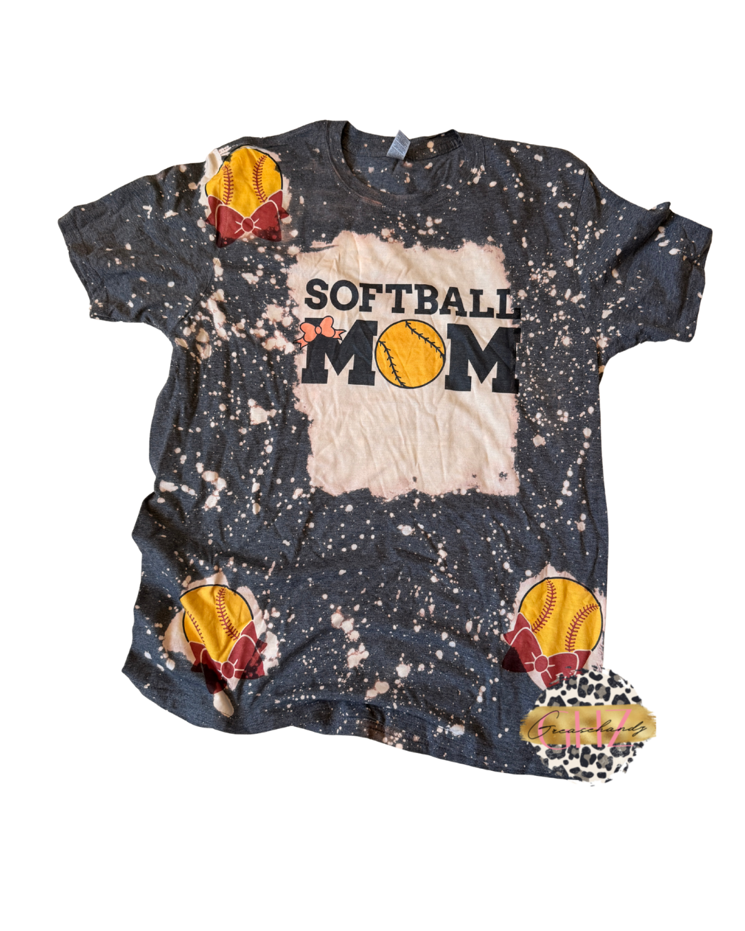 Softball Mom (bleached) (L)