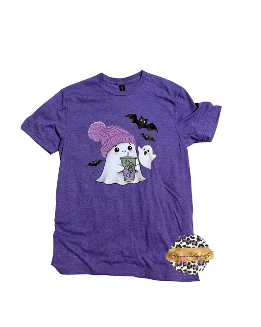 Ghosts, Bats, & Coffee Tshirt