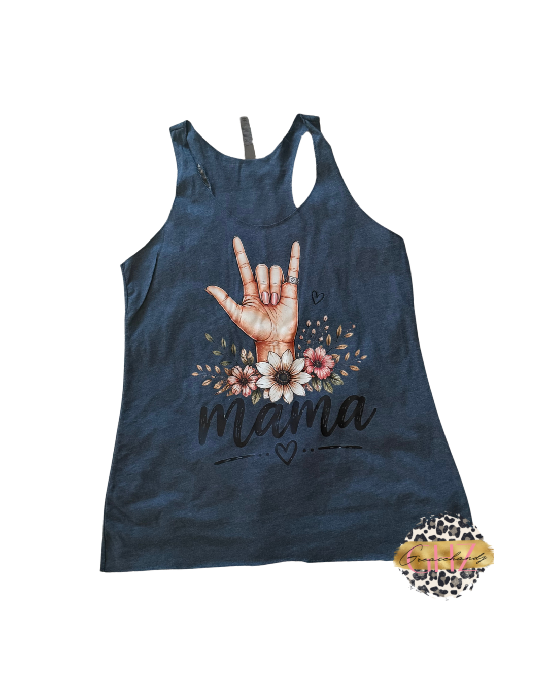 Mama ILY hand tank top